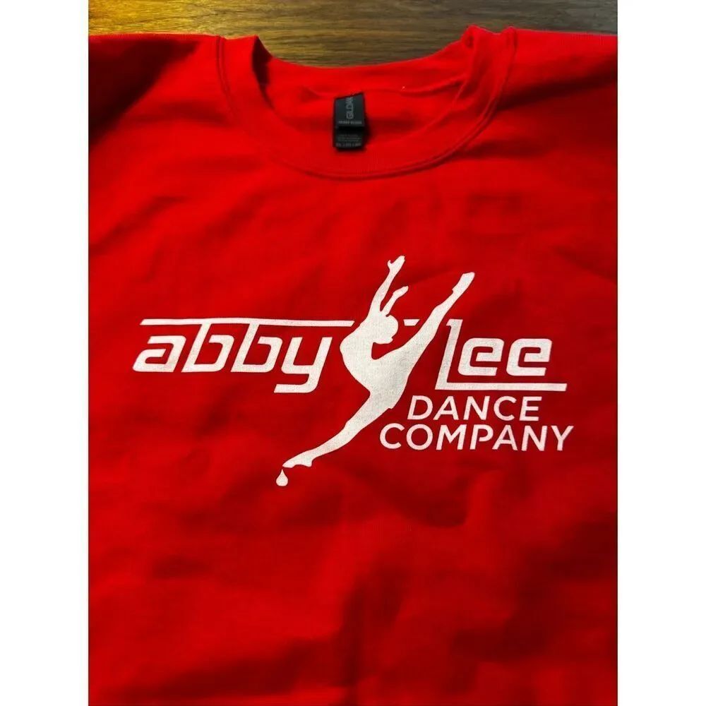 Gildan Women's Red Abby Lee Miller Authentic Merch Sweatshirt Size 2XL NWOT